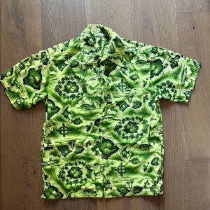 Malia Green Hawaiian Shirt